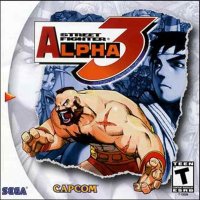 Street Fighter Alpha 3 PAL Sega Dreamcast PAL box art